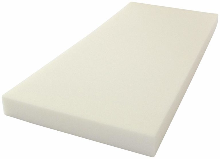 Materasso In Gommapiuma Per Culla 85x43cm - Traspirante, Anallergico | Fodera Lavabile, Resistente All'Acqua - Foto 6